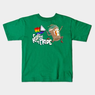 Coffee Run 4 Pride Kids T-Shirt